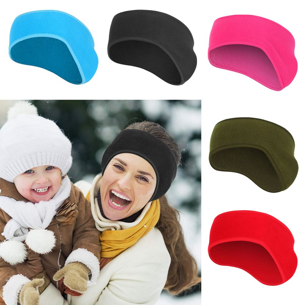 Winter Headband Fleece - 1 pièce Bandeau cache-oreilles en polaire