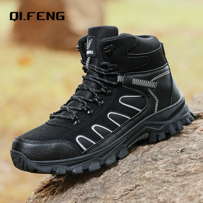 Waterproof Winter Boot - Bottes hautes surdimensionnées pour hommes, Protection