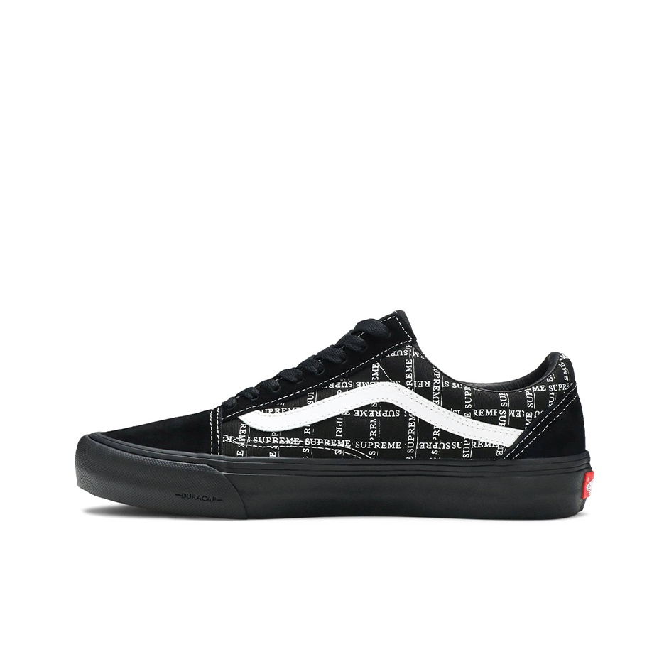 Vans Shoes Old Skool - Supreme X Vans Old Skool Chaussures