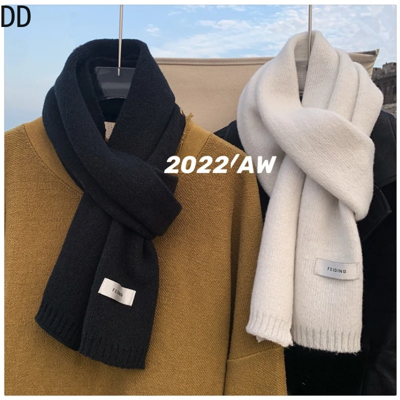 Simple Chic solide doux écharp - Wool Scarf Men avis et prix