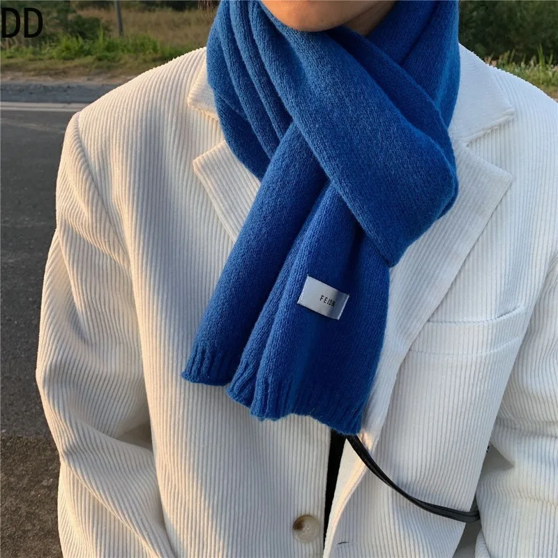 Simple Chic solide doux écharp - Wool Scarf Men avis et prix