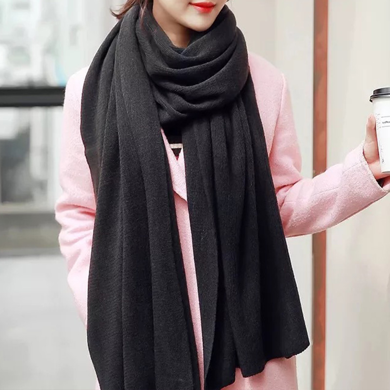 Écharpe en fil tricoté imitati - Wool Scarf Men avis et prix