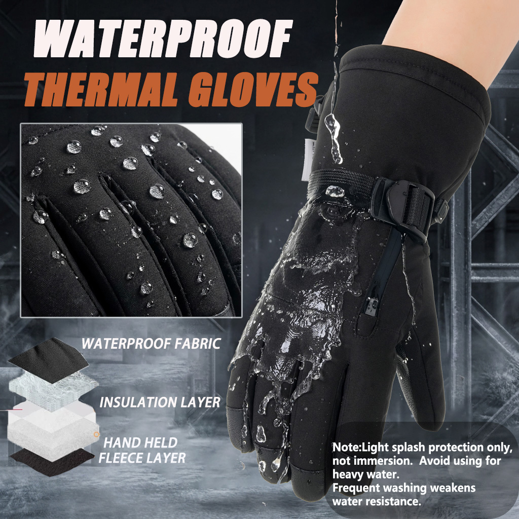 Gants de ski d'hiver pour homm - Snow Glove Insulated avis et prix