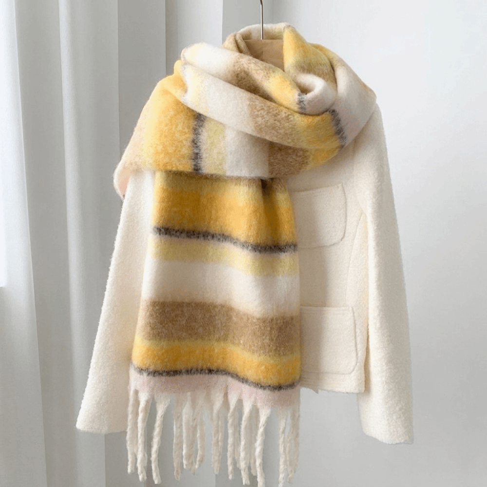 Écharpe élégante en laine moha - Wool Scarf Men avis et prix